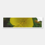 Cheerful yellow flower bumper stickers