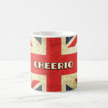 Cheerio - Union Jack Coffee Mugs