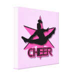 Cheerleader Canvas Print