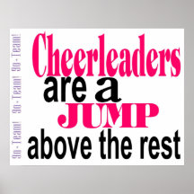 Cheerleader Poster Print Wall Decoration