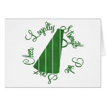 Cheerleading Greeting Card
