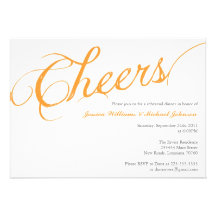 Cheers Dinner Party Invite