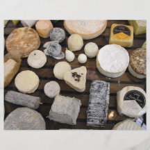 Cheese board custom flyer