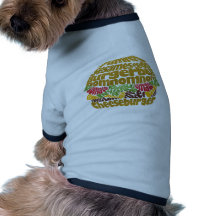Cheeseburger Dog T Shirt