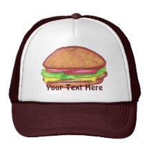 Cheeseburger Hat