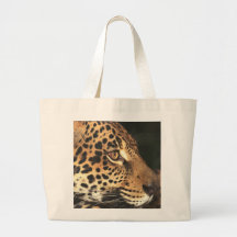 Cheetah Face Canvas Bags