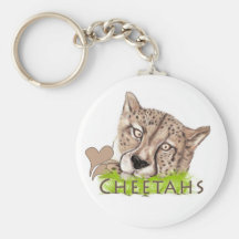 cheetah keychain