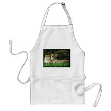 Cheetahs Lounging Grunge Aprons