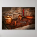 Chef - Food - Equipment for making Latkes Posters