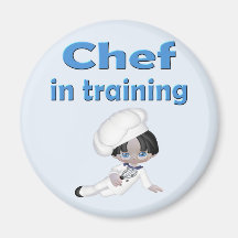 Chef In Training Fridge Magnets
