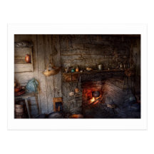 Chef - Kitchen - Home for the holidays Post Cards