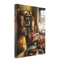 Chef - Kitchen - Nothing like home cooking Stretched Canvas Print