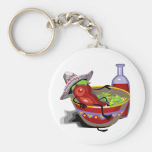 Chef Pepper Keychain