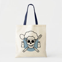 Chef Pirate Tote Bags