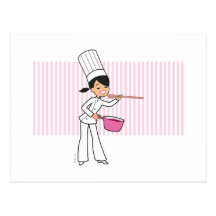 Chef Postcard