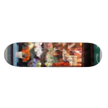 Chelsea Flower Shop Custom Skate Board