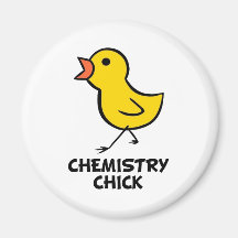 Chemistry Chick Refrigerator Magnets