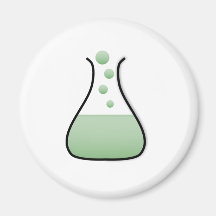 Chemistry Science Beaker Fridge Magnets