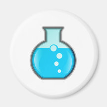 Chemistry Science Beaker Magnets