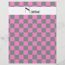 Chequered pattern in pink.png full colour flyer