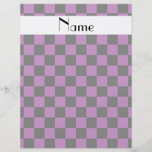Chequered pattern in purple.png flyer