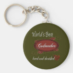 Cherished Godmother Key Chain