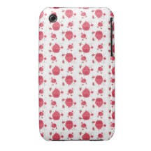 Cherry And Strawberry Cupcake iPhone Case Mate iPhone 3 Case-Mate Case