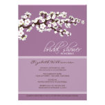 Cherry Blossom Bridal Shower Invitation (lavender)