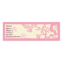 Cherry Blossom - Skinny business cards