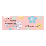 Cherry Blossoms Business or Name Card Business Card
