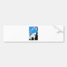 Cherry Blossoms Tree Bumper Stickers