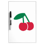 Cherry fruit dry erase whiteboard