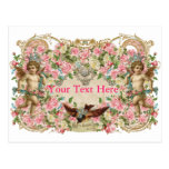 Cherubs & Bird Postcard
