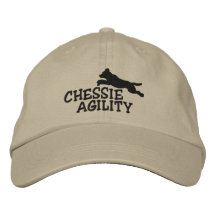 Chesapeake Bay Retriever Agility Embroidered Hat