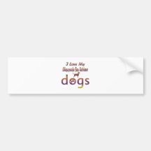 Chesapeake Bay Retriever designs Bumper Sticker