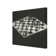 Chess Board Canvas Print