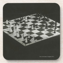 Chess Board Drink Coaster