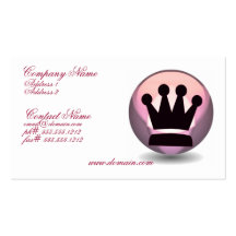 Chess Crown Business Card