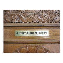 Chettiar Hindu Temple, Chamber of Commerce Postcard