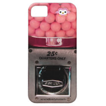 chewing gum ball machine pink i owl you iPhone 5 cases