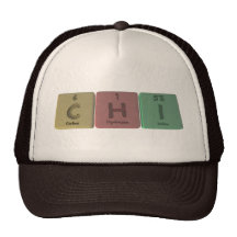 Chi as Carbon Hydrogen Iodine Hats
