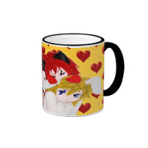 Chibi Friends Gold mugs