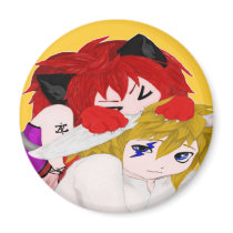 Chibi Friends Magnet magnets