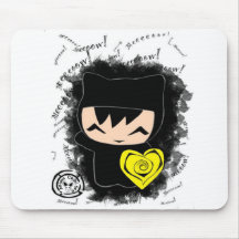 Chibi Kitty Mouse Pad