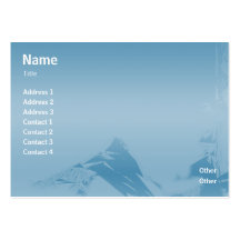 Chic 80s - Chubby Business Card Templates