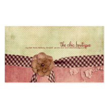 Chic Boutique Business Cards