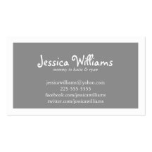 Chic Chevron Business Cards