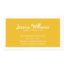 Chic Chevron Business Cards