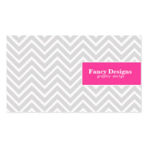 Chic Chevron Business Cards