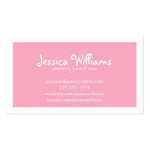 Chic Chevron Business Cards